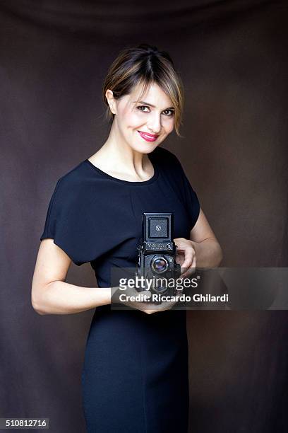 Actress Paola Cortellesi is photographed for Vanity Fair - Italy on November 4, 2014 in Rome, Italy.