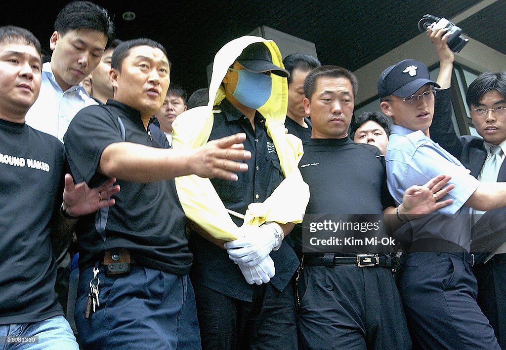 KOR: Suspected South Korean Serial Killer Taken To Murder Sites