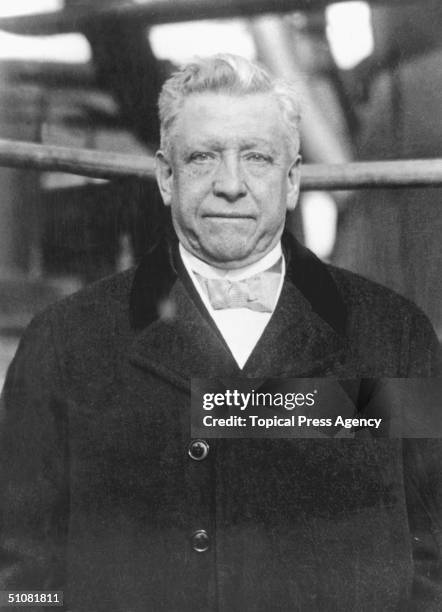 William Hesketh Lever , 1st Viscount Leverhulme, 3rd August 1920. He made his fortune as a soap manufacturer and founder of Lever Brothers.