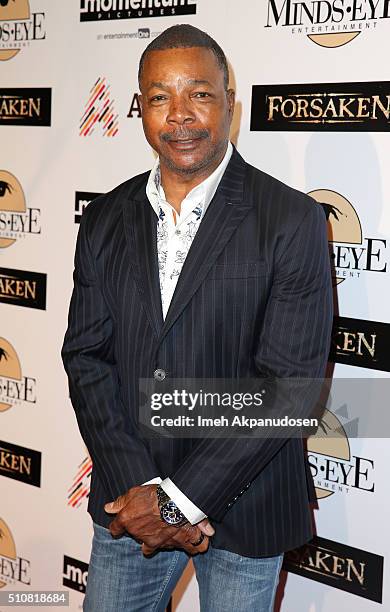 Actor Carl Weathers attends the screening of Momentum Pictures' 'Forsaken' at Autry Museum of the American West on February 16, 2016 in Los Angeles,...