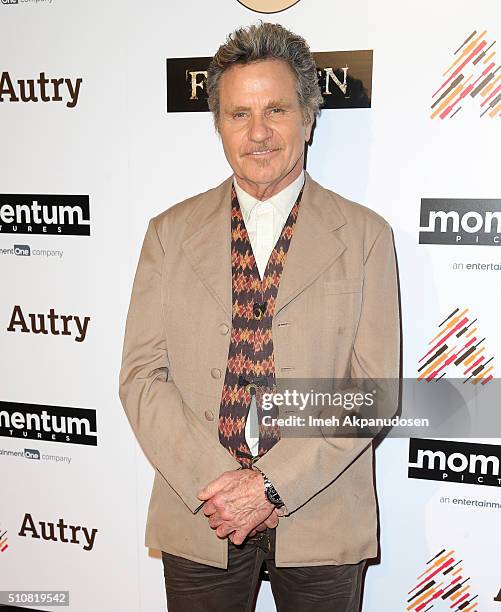Actor Martin Kove attends the screening of Momentum Pictures' 'Forsaken' at Autry Museum of the American West on February 16, 2016 in Los Angeles,...