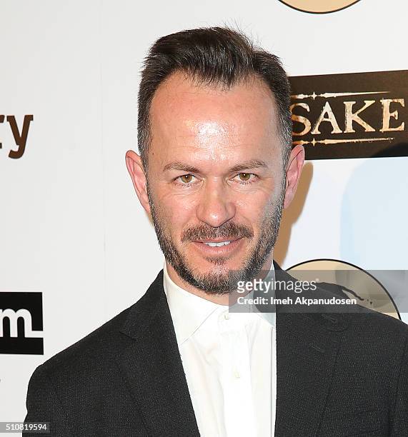 Actor Greg Ellis attends the screening of Momentum Pictures' 'Forsaken' at Autry Museum of the American West on February 16, 2016 in Los Angeles,...