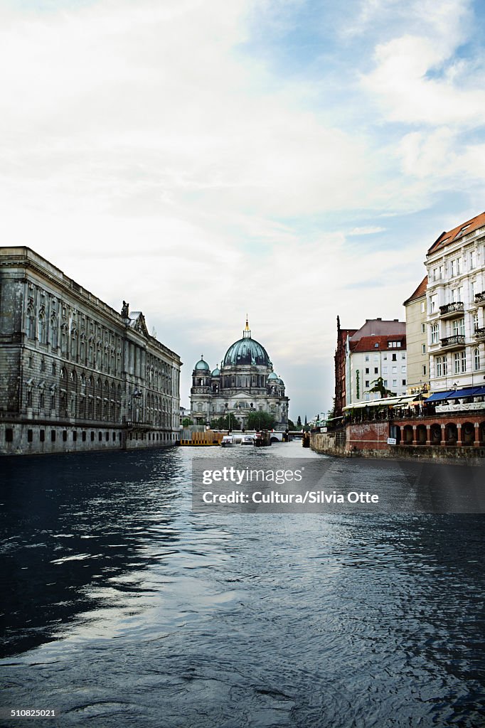 Berlin Cathedral and River Spree, Berlin, Germany