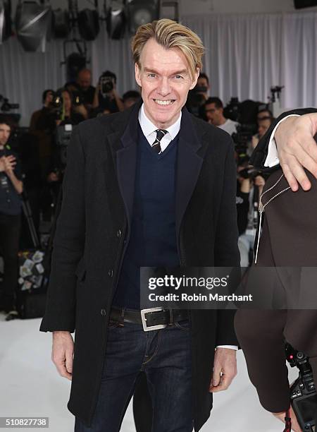 Ken Downing attends Delpozo during Fall 2016 New York Fashion Week at Pier 59 Studios on February 17, 2016 in New York City.