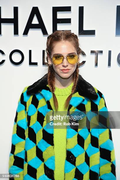 Chiara Ferragni attends the Michael Kors show during Fall 2016 New York Fashion Week: The Shows at Spring Studios on February 17, 2016 in New York...