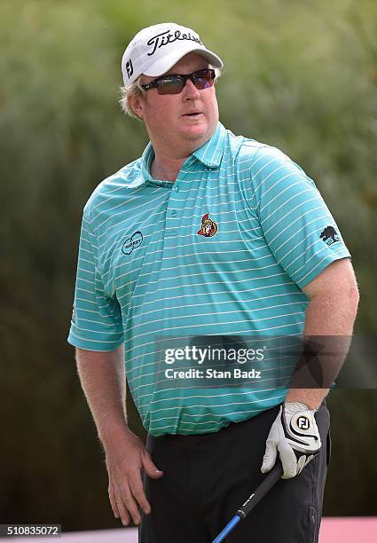 Brad Fritsch hits a tee shot on the 13th hole during the second round of the Web.com Tour Club Colombia Championship Presented by Claro at Bogotá...