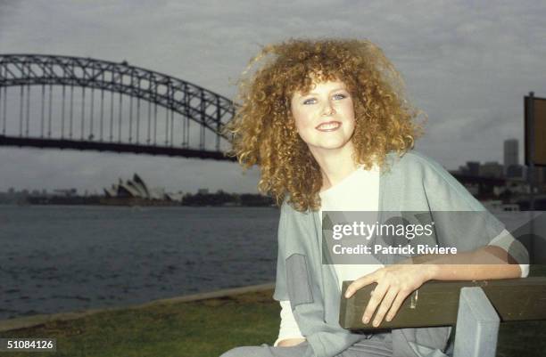 SYDNEY AUSTRALIAN ACTRESS NICOLE KIDMAN AT A PRIVATE PHOTO SESSION FOLLOWING THE RELEASE OF HER MOVIE 'BMX BANDIT' IN SYDNEY. .