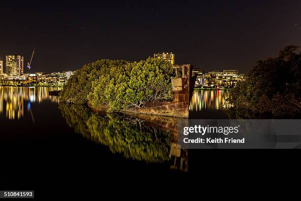 The SS Ayrfield sits on the shallow harbour bottom with mangroves growing out of her rusting shell. Built in 1911 she was scuttled in 1972 in...