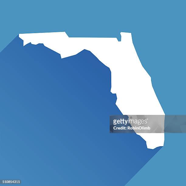 florida icon - gulf coast states stock illustrations