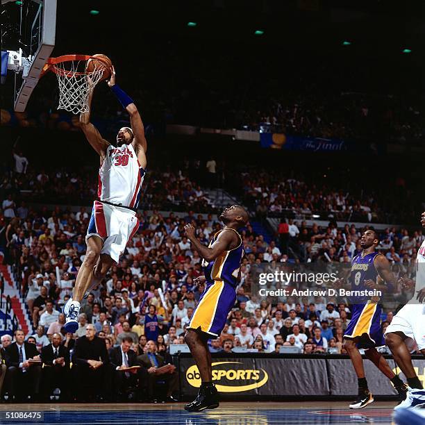 Rasheed June Rasheed Wallace 2004 Finals Photos and Premium High Res Pictures ...
