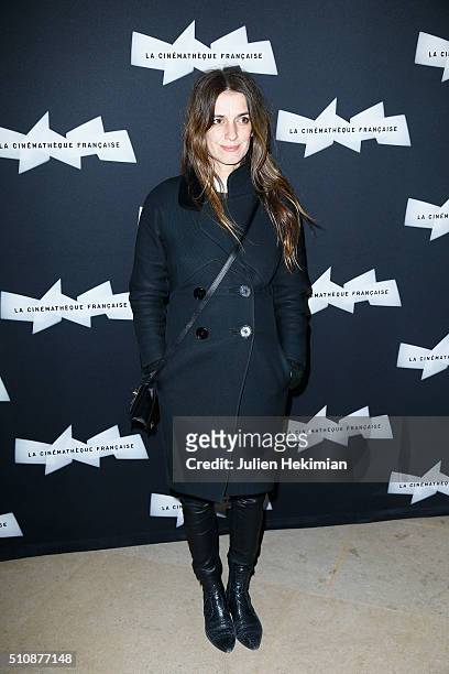 Joana Preiss attends Hou Hsiao-Hsien Retrospective at Cinematheque Francaise on February 17, 2016 in Paris, France.