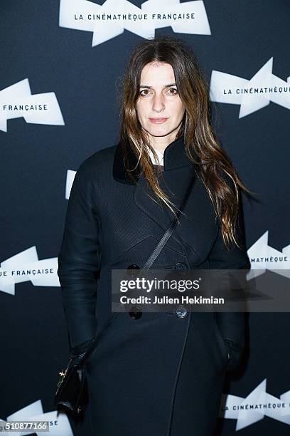 Joana Preiss attends Hou Hsiao-Hsien Retrospective at Cinematheque Francaise on February 17, 2016 in Paris, France.