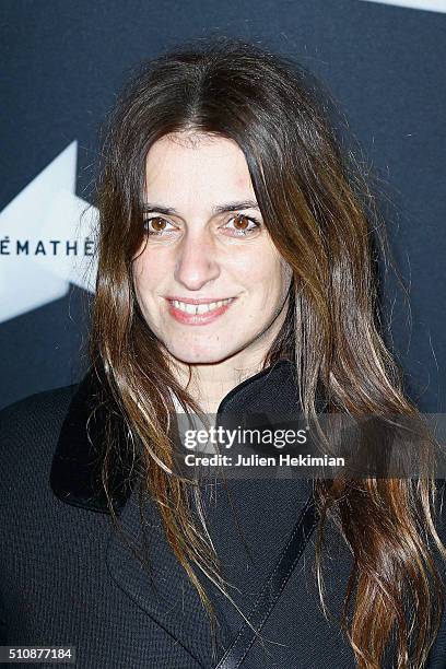 Joana Preiss attends Hou Hsiao-Hsien Retrospective at Cinematheque Francaise on February 17, 2016 in Paris, France.