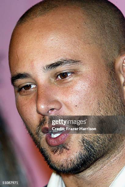 Choreographer Cris Judd arrives at the Thank Goodness it Fits HALF SIZE BRA showcase party hosted by Playtex on July 20, 2004 at Forty Deuce, in...