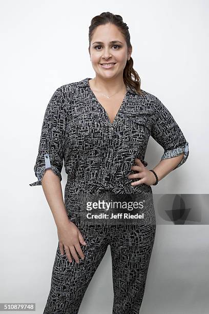 Chef Antonia Lofaso is photographed for TV Guide Magazine on January 15, 2015 in Pasadena, California.