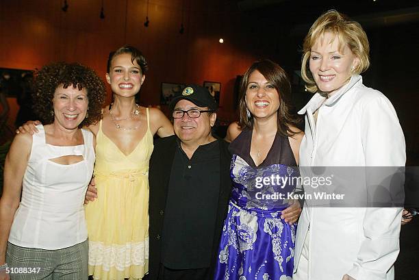 Actors Rhea Perlman, Natalie Portman, Danny DeVito, producer Pam Abdy and actress Jean Smart arrive at the premiere of Fox Searchlight Pictures'...