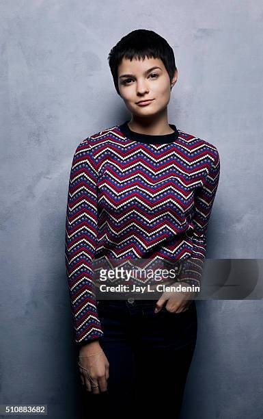 Actress Brianna Hildebrand of the film 'First Girl I Loved' poses for a portrait at the 2016 Sundance Film Festival on January 25, 2016 in Park City,...