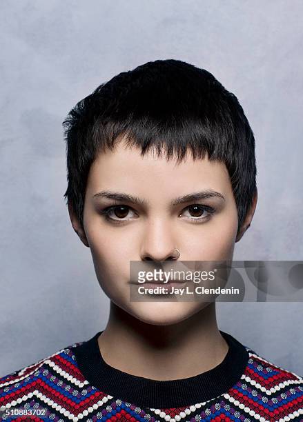 Actress Brianna Hildebrand of the film 'First Girl I Loved' poses for a portrait at the 2016 Sundance Film Festival on January 25, 2016 in Park City,...
