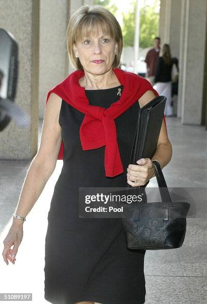 Sharon Rocha, mother of Laci Peterson, arrives at the San Mateo... News ...