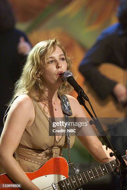 Episode 2864 -- Pictured: Singer Tift Merritt performs on January 28, 2005 --