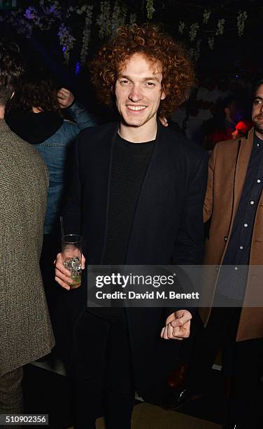 Jack Sedman attends the Ciroc & NME Awards 2016 after party hosted by Fran Cutler at The Cuckoo Club on February 17, 2016 in London, England.