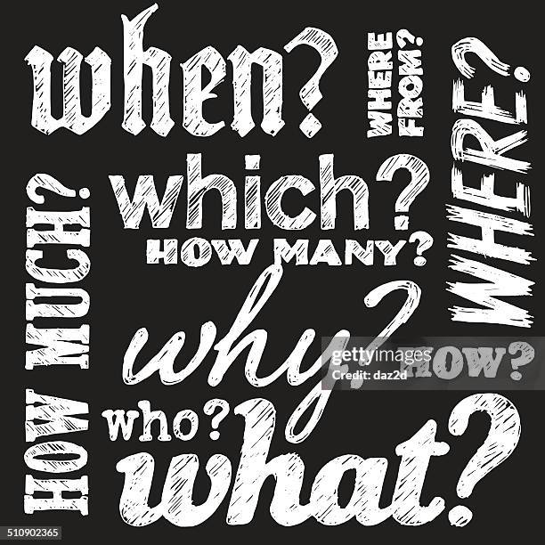 45 Question Mark Chalk Doodle Stock Photos, High-Res Pictures, and ...