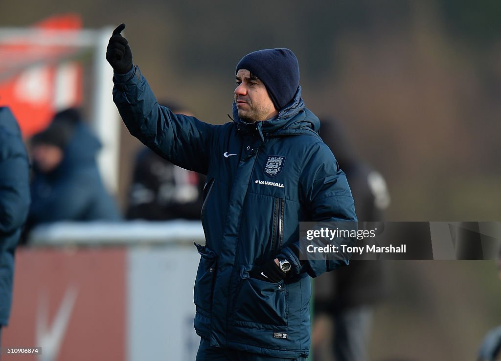 England U16 v Norway U16 - U16s International Friendly