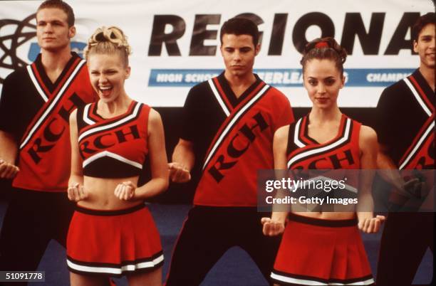 Kirsten Dunst, Nathan West, Eliza Dushku, And Huntley Ritter Star In "Cheer Fever" To Be Released In The Summer Of 2000.