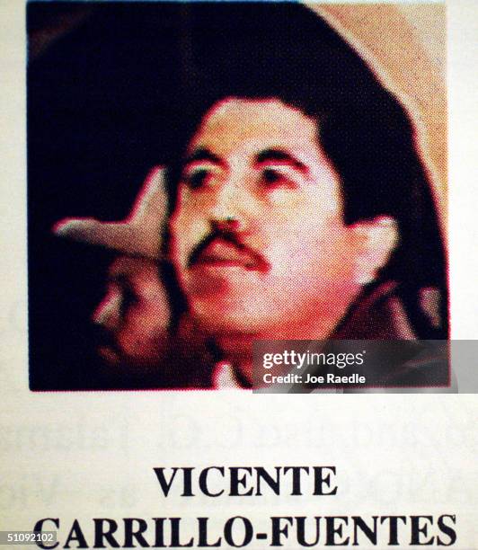 Supplied Photograph Of Vicente Carrillo-Fuentes, Whose Base Of Operation Is In Ciudad Juarez, Mexico December 7, 1999. He Is One Of The Principle...