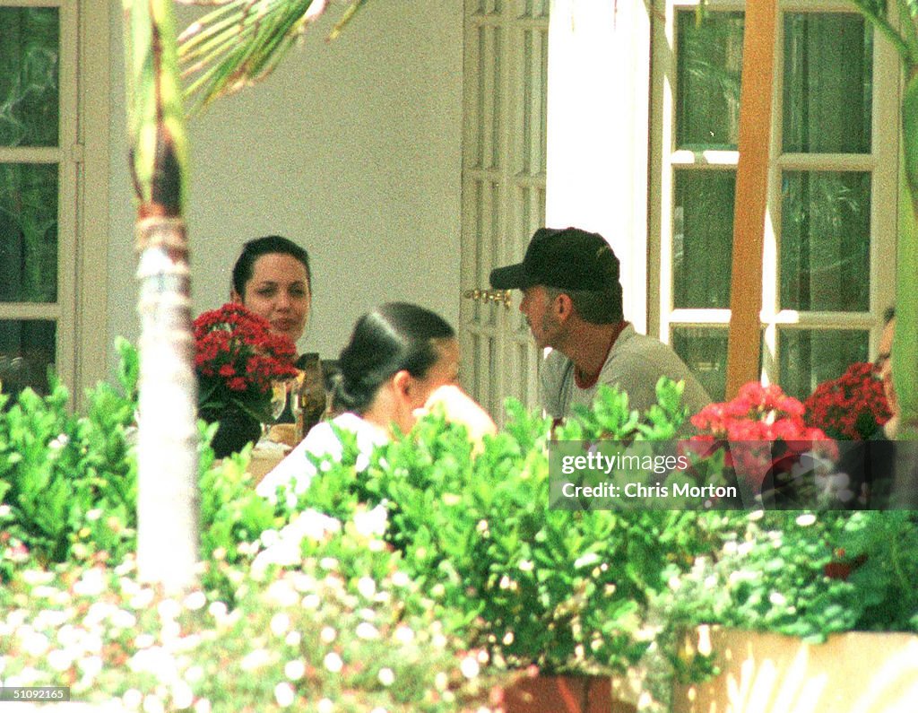First Photos Of Actress Angelina Jolie And Her New Actor Husband Billy Bob Thornton Sh