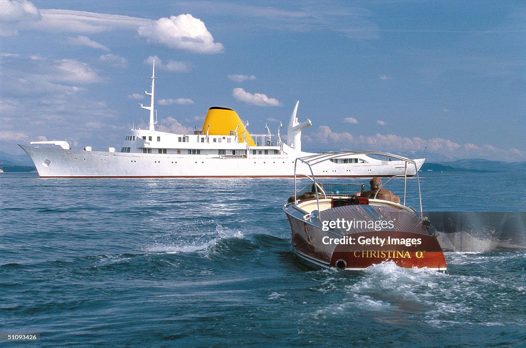 The Newly Restored Christina O Former Private Yacht Of Aristotle Onassis