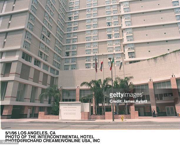 Intercontinental Hotel In Los Angeles Where The Simpson Jury Was Sequestered