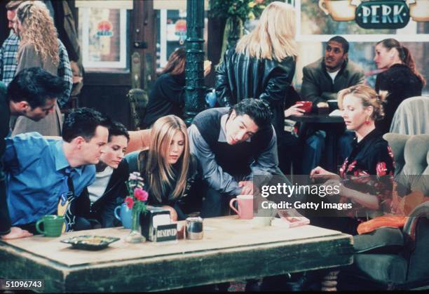 Matt Le Blanc, Matthew Perry, Courteney Cox, Jennifer Aniston, David Schwimmer, And Lisa Kudrow Star In The Latest Season Of "Friends."