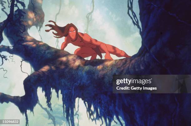 The New Animated Movie "Tarzan."