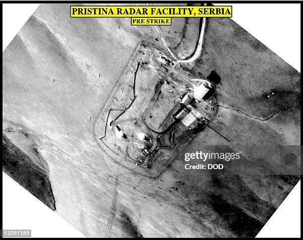 Pre-Strike Assessment Photograph Of The Pristina Radar Facility, Serbia, Used By Joint Staff Vice Director For Strategic Plans And Policy Maj. Gen....