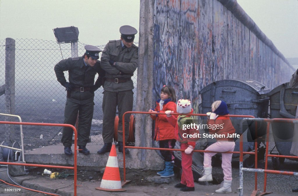 West German School Children On The Way To School...