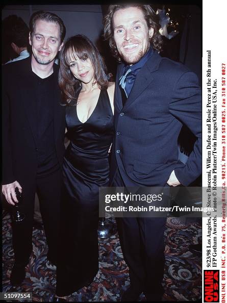 Steve Buscemi Willem Dafoe And Rosie Perez At The 8Th Annual Ifp Gotham Aw Steve Buscemi Willem Dafoe And Rosie Perez At The 8Th Annual Ifp Gotham Aw