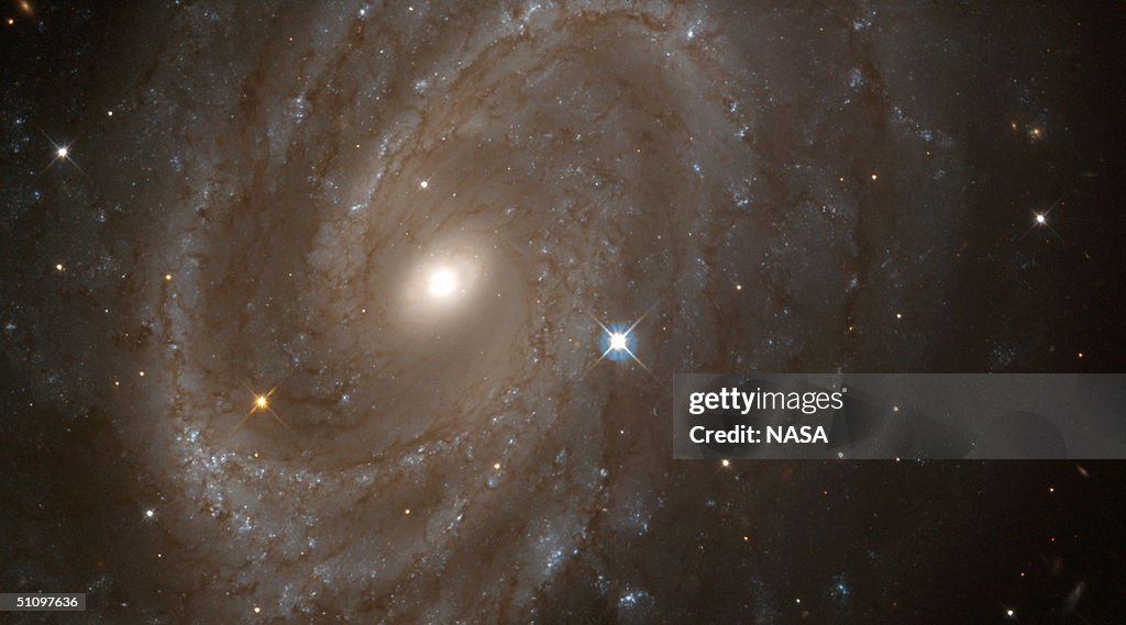 Nasa Hubble Space Telescope Shows The Spiral Galaxy Ngc 4603 The Most Distant Galaxy In Which A S