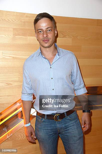 Tom Wlaschiha attends the PantaFlix Party on February 17, 2016 in Berlin, Germany.