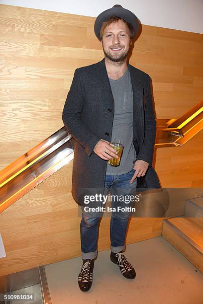 Christoph Letkowski attends the PantaFlix Party on February 17, 2016 in Berlin, Germany.