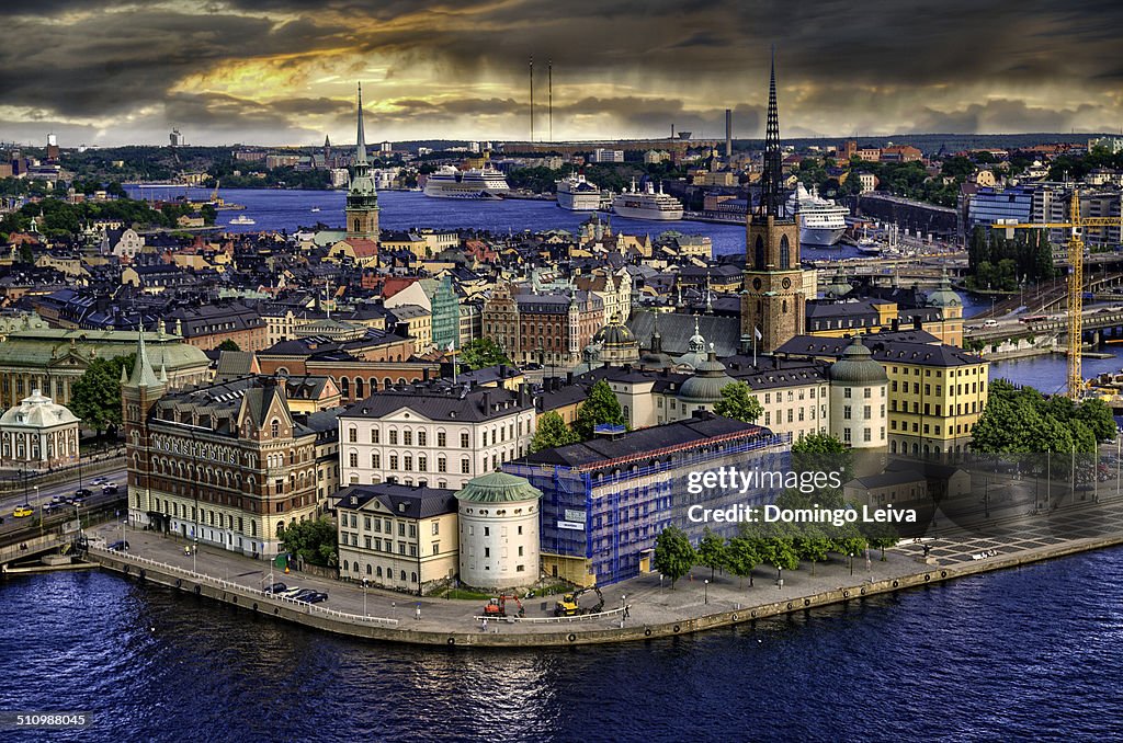 Gamla Stan panoramic