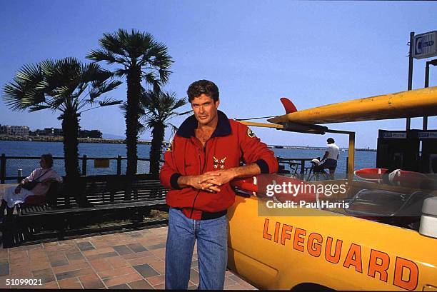 Marina Del Rey. David Hasselhof Of Baywatch