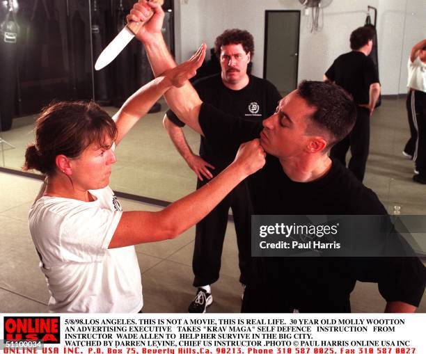 Los Angeles. This Is Not A Movie This Is Real Life. 30 Year Old Molly Wootton An Advertising Executive, Watched My Cheif Usa Krav Maga Instructor...