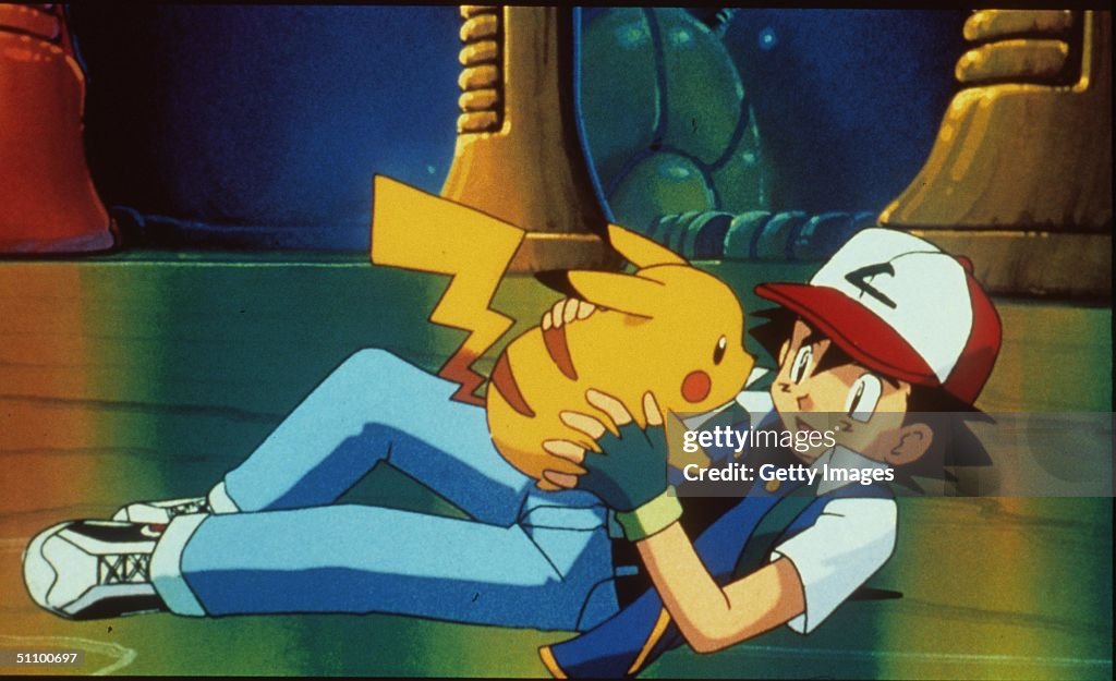 Pikachu And Ash In The Animated Movie Pokemon:The First Movie Photo Pikachu Projects