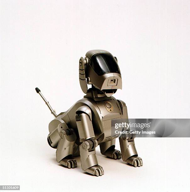 Sony Corporation Announces The Launch Of The Dog-Shaped Autonomous Robot Called "Aibo" That Can Express Various Emotions And Responsed To External...