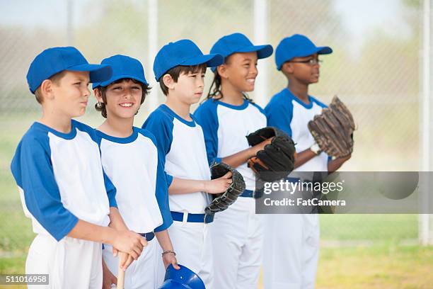 waiting for the game to start - baseball team stock pictures, royalty-free photos & images