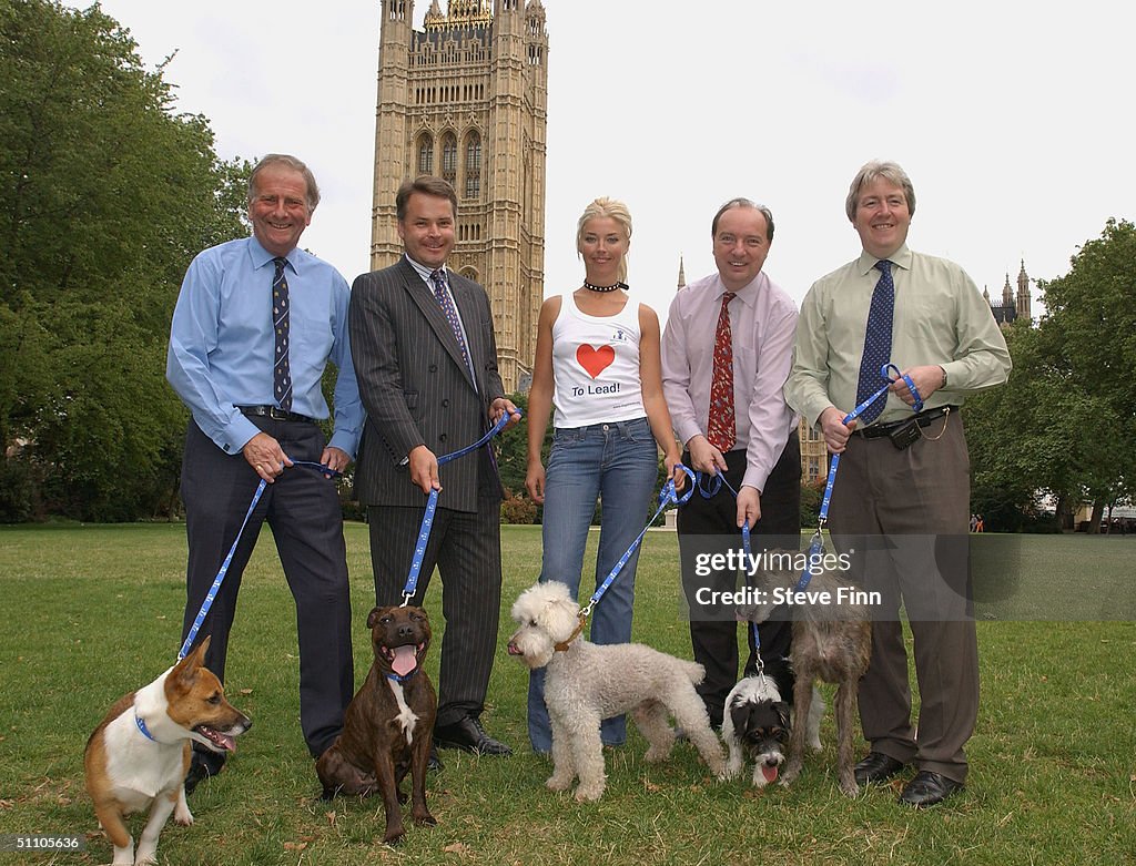 GBR:  Tamara Beckwith Launches Battersea Dogs Home Campaign