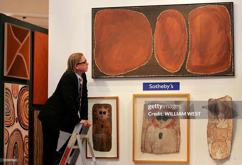 Director of Aboriginal Art at Sotheby's,