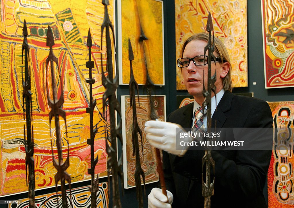 Director of Aboriginal Art at Sotheby's,