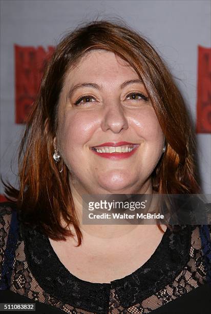 Ashlie Atkinson attends The New Group's Official Opening Night Party for Sam ShepardÕs 'Buried Child' at Kitchn on February 17, 2016 in New York City.